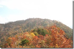 立烏帽子山頂から望む…