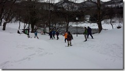 関川村スノーシュートレッキング