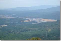 立烏帽子山頂からの風景