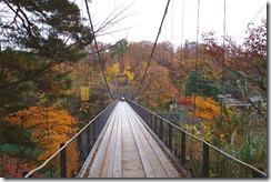 鷹の巣吊橋紅葉状況