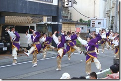 地元代表のよさこいソーラン