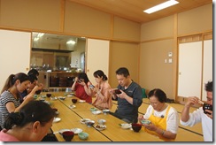 試食風景