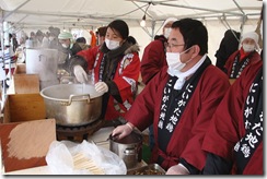えちごせきかわ温泉郷旅館組合出店ブース内