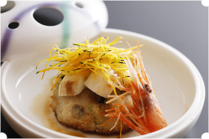 焼物(蓮根饅頭)
