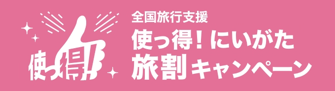 使っ得！にいがた県民割キャンペーン