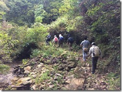 大里峠トレッキング風景その４