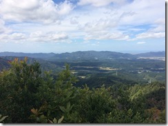 立烏帽子山頂からの景色その３